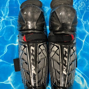 Junior CCM JetSpeed LE Shin Pads 11" (Used)