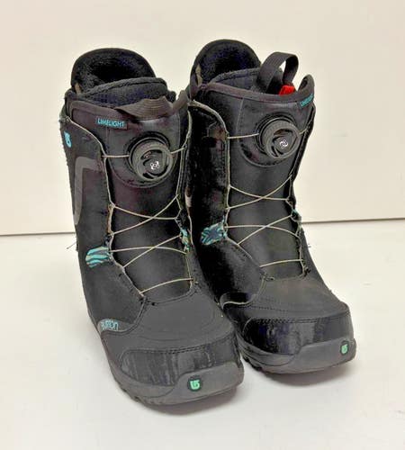 Burton Limelight Boa-Coiler Women's All-Mountain Snowboard Boots US 7.5 EU 39