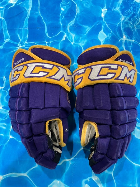 Purple Senior CCM HG4PC Gloves 14" (Used)
