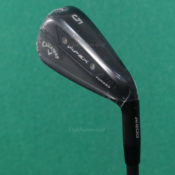 NEW Callaway 2025 Apex Ai200 Black Shadow Single 5 Iron DG MID TI Steel Stiff