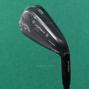 NEW Callaway 2025 Apex Ai200 Black Shadow Single 6 Iron DG MID TI Steel Stiff