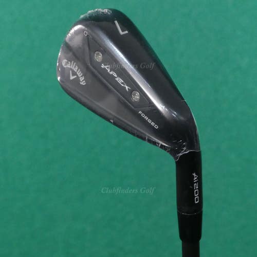 NEW Callaway 2025 Apex Ai200 Black Shadow Single 7 Iron DG MID TI Steel Stiff