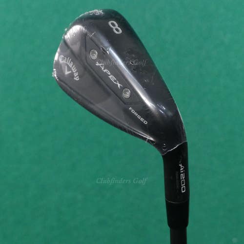 NEW Callaway 2025 Apex Ai200 Black Shadow Single 8 Iron DG MID TI Steel Stiff