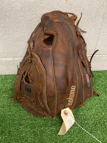 Nokona WS-1400 RH Outfield Softball Glove | 14"