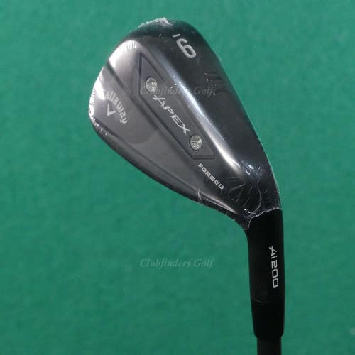 NEW Callaway 2025 Apex Ai200 Black Shadow Single 9 Iron DG MID TI Steel Stiff