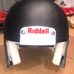 USED RIDDELL SPEED ADULT HELMET - LARGE - FLAT BLACK - REJECT