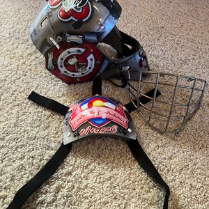 Chicago Steel Defender Goalie Mask (Chad Warwick)