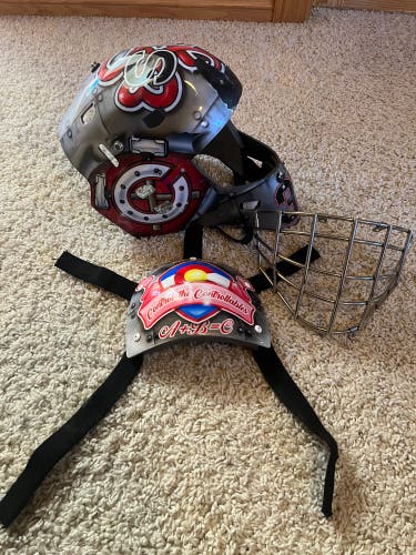 Chicago Steel Defender Goalie Mask (Chad Warwick)