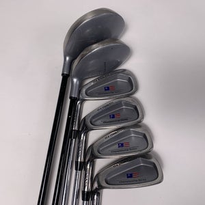 US Kids Championship Series 17-4 Club Set Driver 5W 4 6 8 PW Junior LH