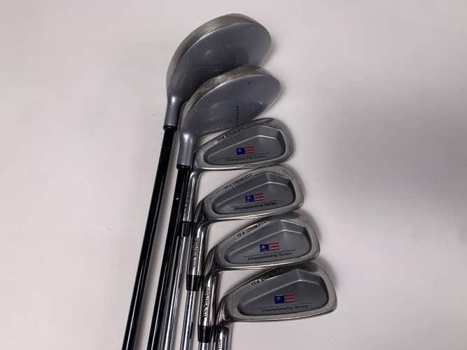 US Kids Championship Series 17-4 Club Set Driver 5W 4 6 8 PW Junior LH