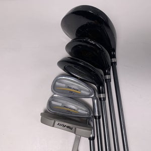 Top Flite XLj Club Set Driver 5W 5H 7 SW Putter XLj Youth Graphite Junior RH