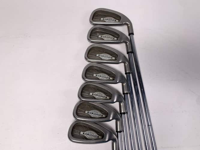 Callaway X-12 Iron Set 3-9 Memphis "10" 98 Regular Steel Mens RH