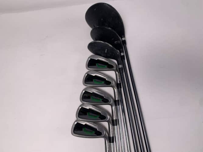 Top Flite Gamer Club Set Driver 3W 5H 6- PW Regular Graphite & Steel Mens RH