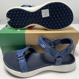Skechers Go Golf 600 Golf Sandals Blue Women's SZ 8 (17015)