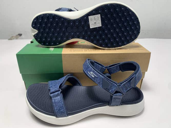 Skechers Go Golf 600 Golf Sandals Blue Women's SZ 8 (17015)