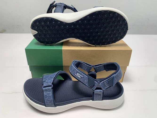 Skechers Go Golf 600 Golf Sandals Blue Women's SZ 7 (17015)