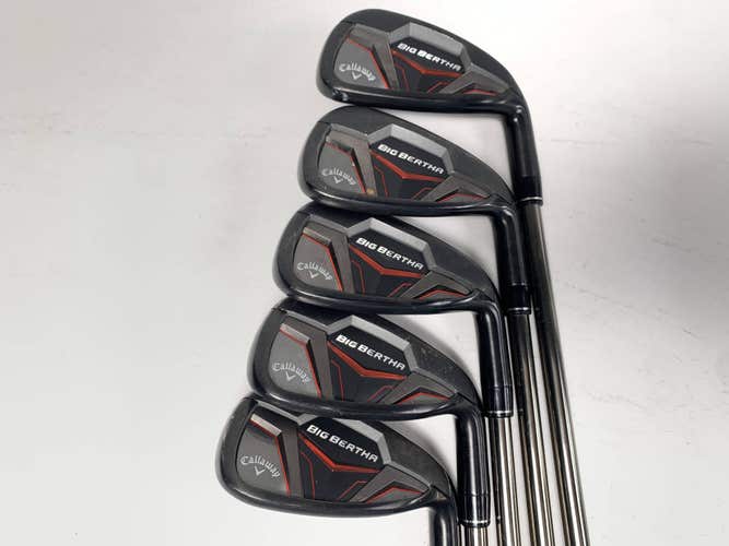 Callaway Big Bertha 2019 Iron Set 7-PW+GW UST Mamiya Recoil ESX 460 F2 Senior RH