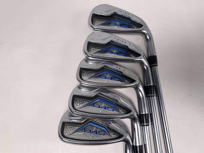 Tommy Armour 845 TA-25 Iron Set 6-PW 845 Uniflex Steel Mens RH