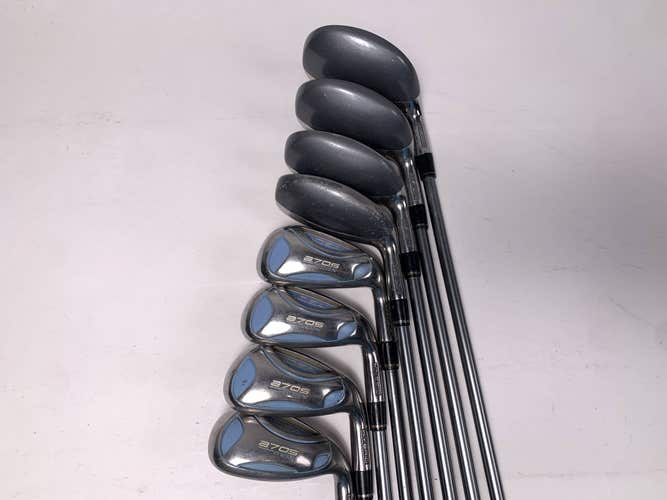 Adams Idea A7 OS Max Hybrid Iron Set 4-PW+SW Grafalloy Adams Idea 50g Womens RH