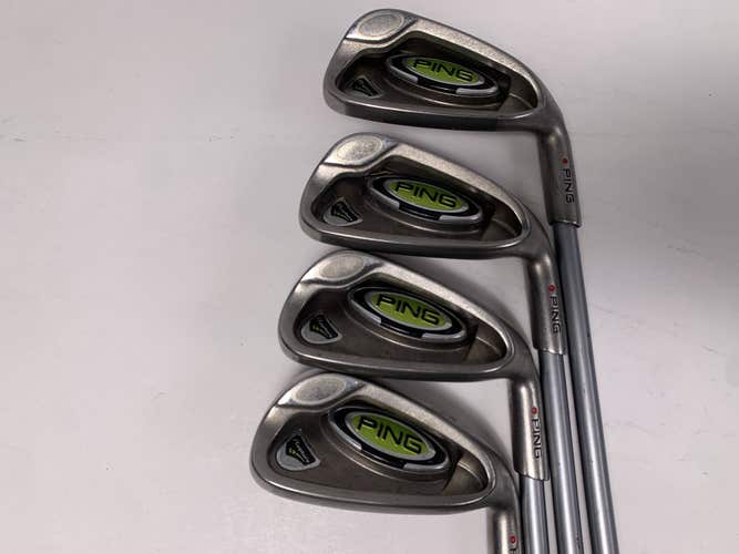 Ping Rapture Iron Set 6-9 Red Dot 1* Flat TFC909 Soft Regular Senior Graphite RH