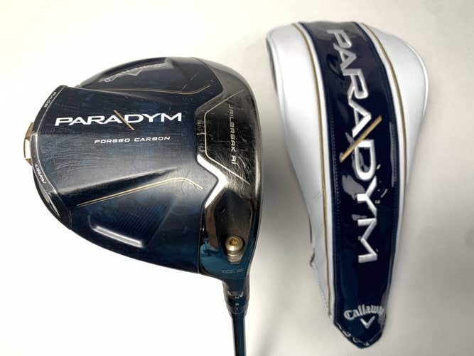 Callaway Paradym Driver 10.5* HZRDUS RDX Smoke 6.0 Blue 60g Stiff RH HC