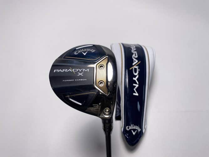 Callaway Paradym X 3 Fairway Wood 15* Fujikura Motore X F3 7-S Stiff RH HC