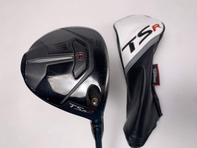 Titleist TSR2 3 Fairway Wood 15* Project X HZRDUS Red CB 5.5 60g Regular RH HC