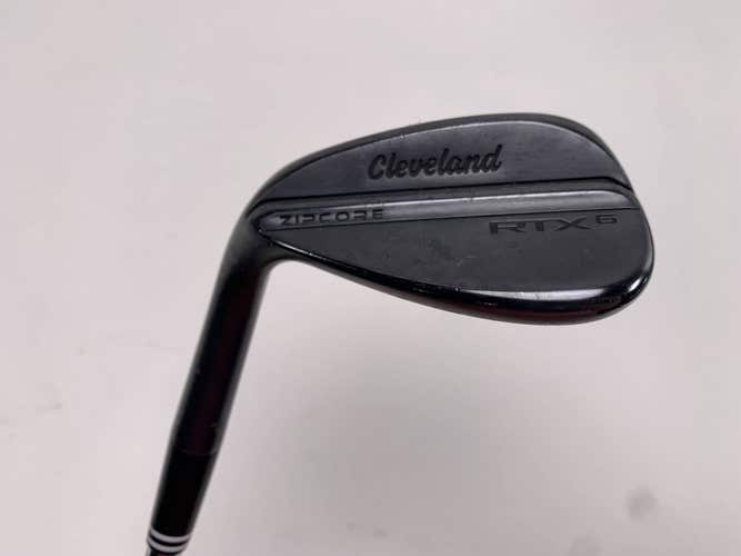Cleveland RTX 6 ZipCore Black Satin Gap Wedge 50* 10 DG Spinner Tour Issue LH