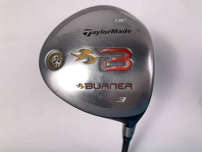 TaylorMade Burner 2008 3 Fairway Wood 15* REAX 49g Regular Graphite Mens RH