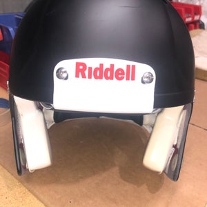USED RIDDELL SPEED ADULT HELMET - LARGE - FLAT BLACK - REJECT