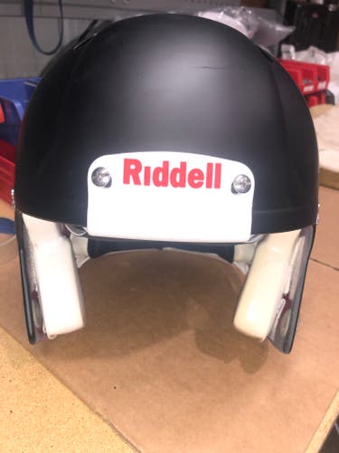 USED RIDDELL SPEED ADULT HELMET - LARGE - FLAT BLACK - REJECT