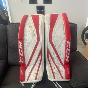 33+2 CCM Premier P2.9 Goalie Leg Pads (Used)