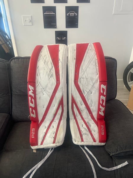 33+2 CCM Premier P2.9 Goalie Leg Pads (Used)