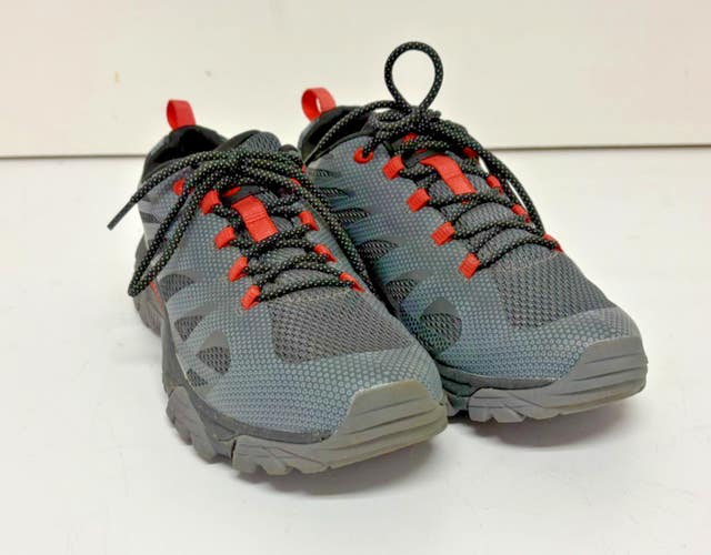 Merrell Moab Edge 2 Gray Mesh Upper Trail Shoes US Men's 9 EU 43 EXCELLENT