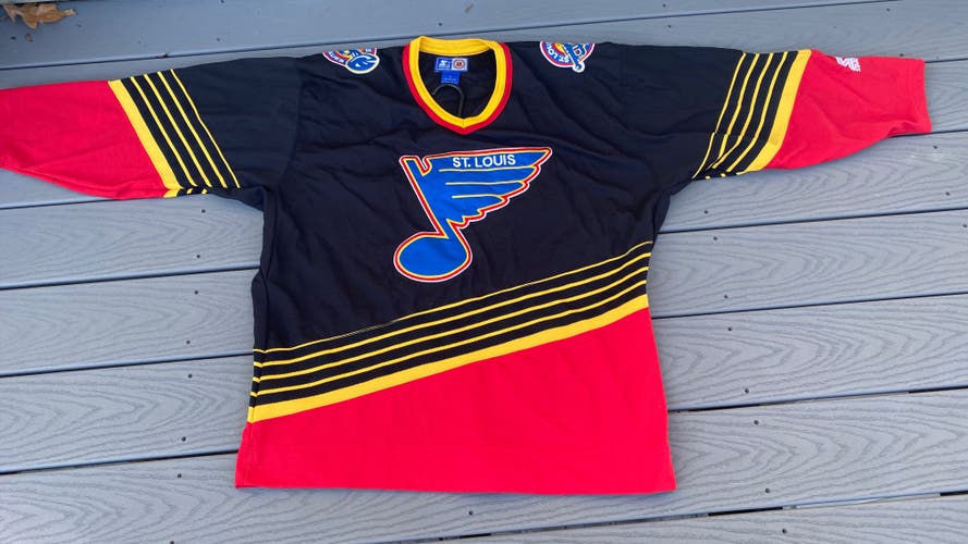 St. Louis Blues Limited Edition Large Adult Unisex Starter Jersey (Used)