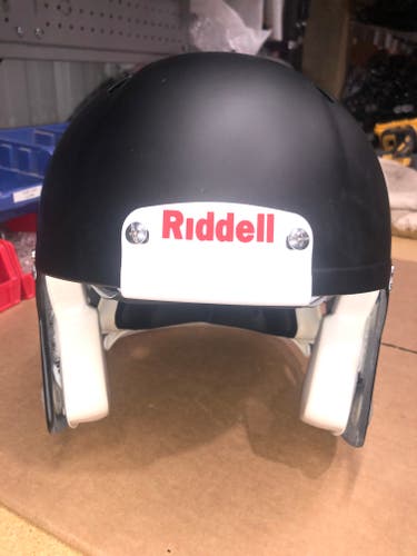 USED RIDDELL SPEED ADULT HELMET - LARGE - FLAT BLACK - REJECT