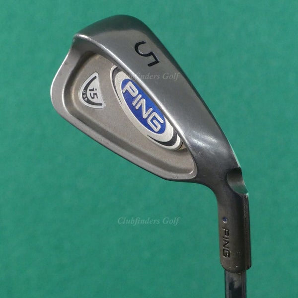 Ping i5 Blue Dot Single 5 Iron True Temper Dynamic Gold 120 S300 Steel Stiff