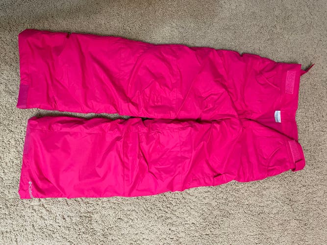 Pink Youth Medium Columbia Ski Pants (Used)