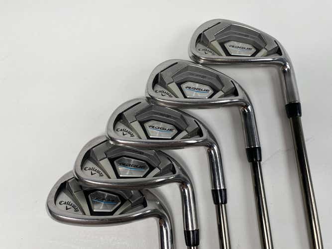 Callaway Rogue Iron Set 7-PW+AW UST Mamiya Recoil ES 760 F3 Regular Graphite RH