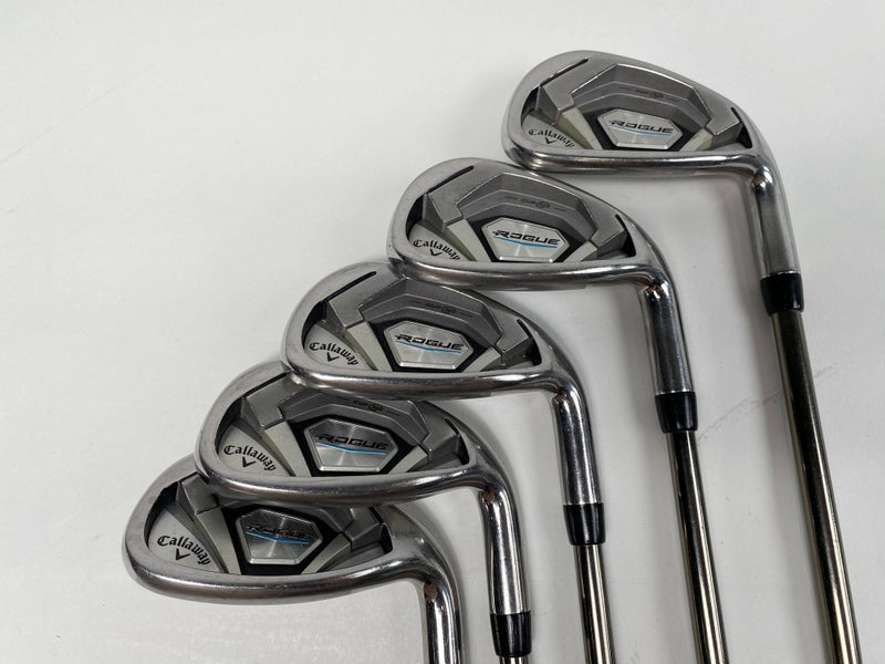 Callaway Rogue Iron Set 7-PW+AW UST Mamiya Recoil ES 760 F3 Regular Graphite RH