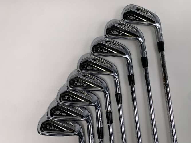 Titleist 716 AP2 Iron Set 3-PW KBS Tour Stiff Steel Mens RH
