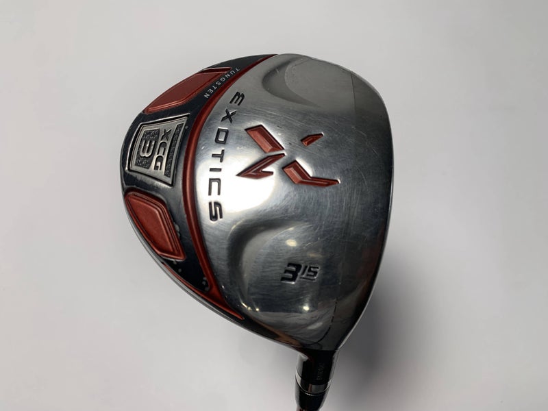 Tour Edge Exotics XCG3 3 Fairway Wood 15* Motore Exotics 75g Regular RH
