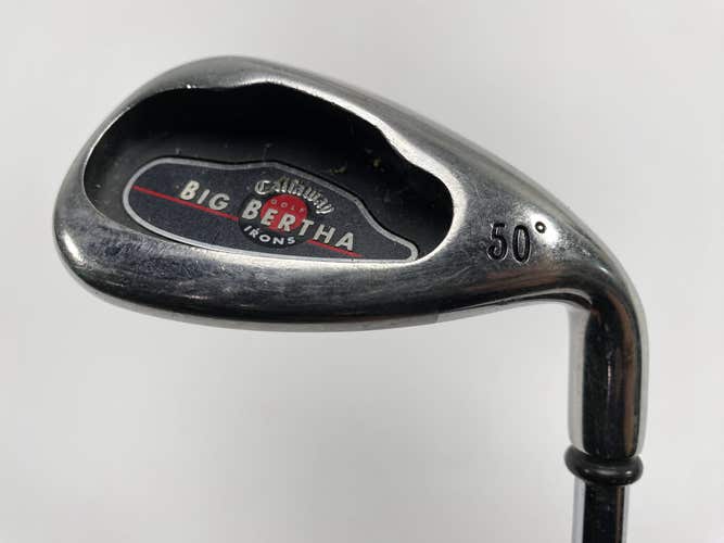 Callaway Big Bertha 2004 Wedge 50* Uniflex Steel Mens RH Midsize Grip