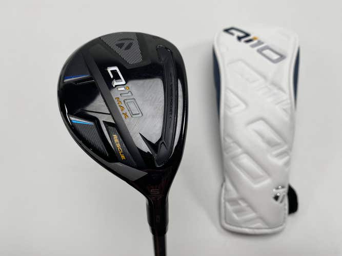 TaylorMade Qi10 MAX 5 Hybrid 27* Speeder NX 50g Senior Graphite Mens RH HC