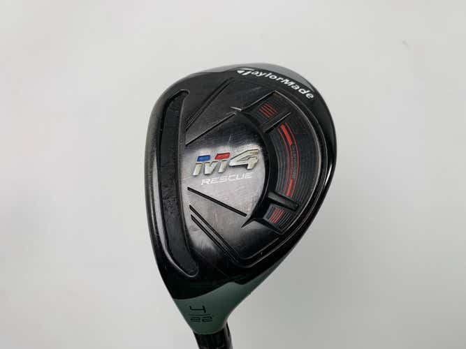 TaylorMade M4 4 Hybrid 22* Fujikura Atmos 6R Regular LH Midsize Grip