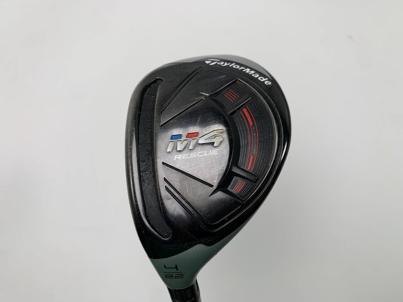 TaylorMade M4 4 Hybrid 22* Fujikura Atmos 6R Regular LH Midsize Grip