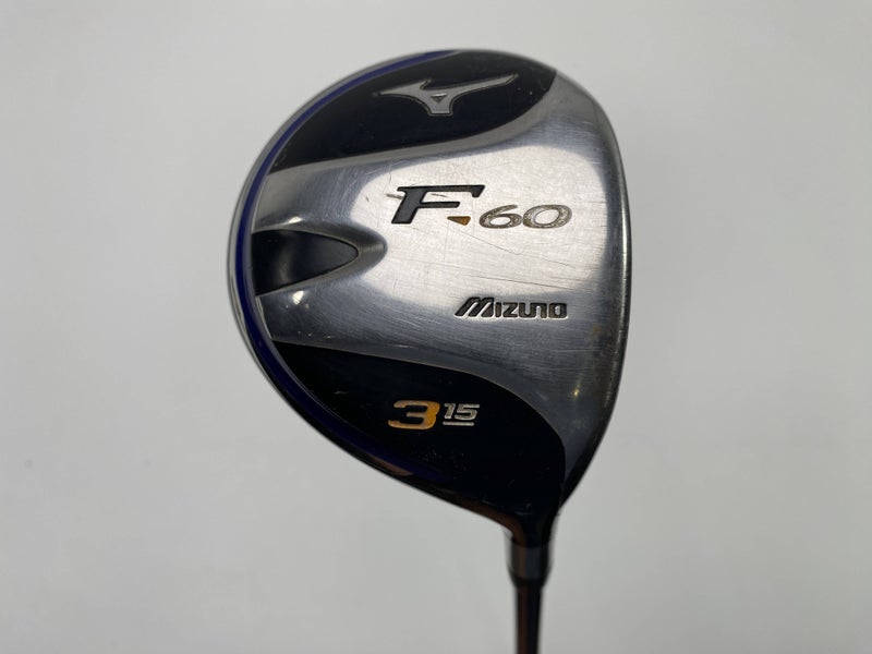 Mizuno F-60 3 Fairway Wood 15* Exsar FS3 70g Regular Graphite Mens RH