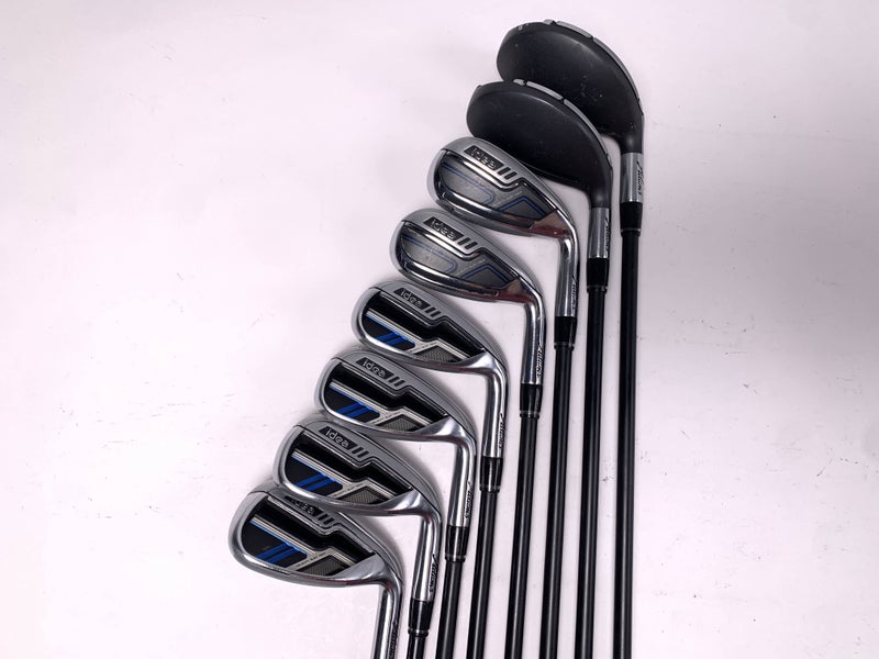 Adams Idea 2014 Iron Set 4HY-5HY-6 Iron-PW+SW Idea 55g Senior Graphite Mens RH