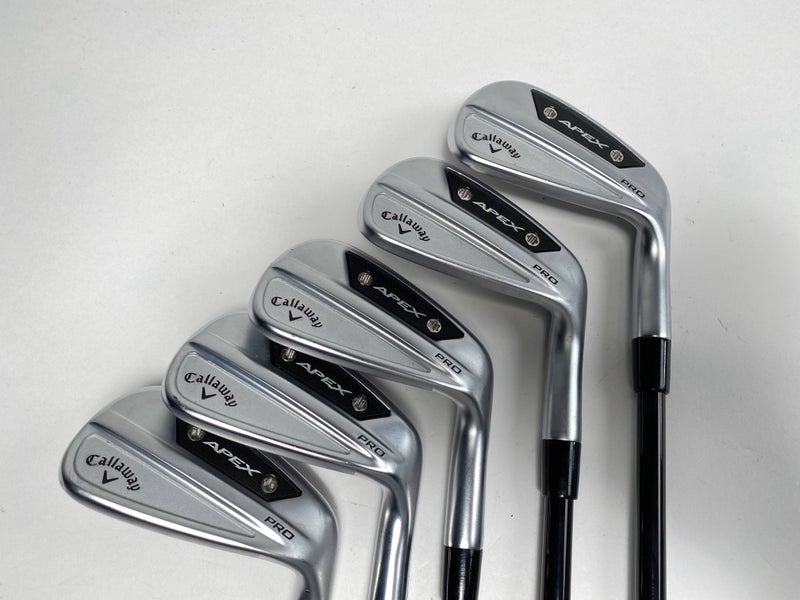 Callaway Apex Pro 24 Iron Set 7-PW+AW MMT 304SS 85g Regular Graphite Mens RH
