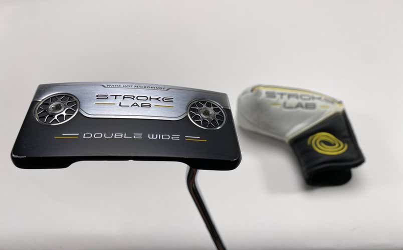Odyssey Stroke Lab Double Wide Putter 34" SuperStroke Pistol GT 2.0 Mens RH HC